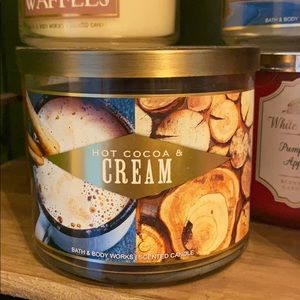 New Hot cocoa and cream